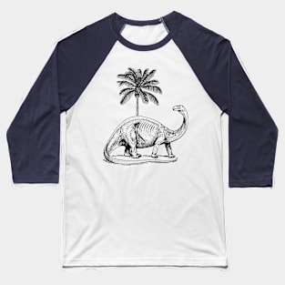 brontosaurus dinosaur Baseball T-Shirt
